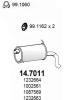 ASSO 14.7011 (147011) End Silencer