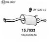 ASSO 15.7033 (157033) End Silencer