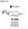 ASSO 16.7006 (167006) End Silencer