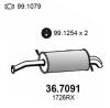 ASSO 36.7091 (367091) End Silencer