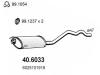 ASSO 40.6033 (406033) Middle Silencer