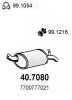 ASSO 40.7080 (407080) End Silencer