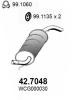 ASSO 42.7048 (427048) End Silencer
