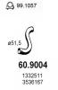 ASSO 60.9004 (609004) Exhaust Pipe