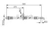 BOSCH 1987476229 Brake Hose