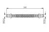 BOSCH 1987481316 Brake Hose
