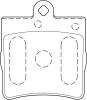 WAGNER WBP21919A Brake Pad Set, disc brake
