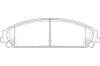 WAGNER WBP24164A Brake Pad Set, disc brake