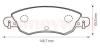 BENDIX 573026B Brake Pad Set, disc brake