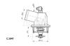 BEHR THERMOT-TRONIK TI5592D Thermostat, coolant