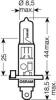 OSRAM 62200 Bulb, spotlight; Bulb, headlight; Bulb, fog light; Bulb, headlight; Bulb, spotlight; Bulb, fog light