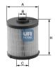 UFI 26.020.00 (2602000) Fuel filter