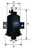 UFI 31.685.00 (3168500) Fuel filter