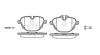 ROADHOUSE 21421.00 (2142100) Brake Pad Set, disc brake
