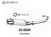 ASSO 02.6009 (026009) Middle Silencer