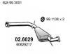 ASSO 02.6029 (026029) Middle Silencer