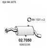 ASSO 02.7050 (027050) End Silencer