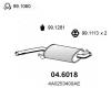 ASSO 04.6018 (046018) Middle Silencer