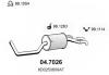ASSO 04.7026 (047026) End Silencer
