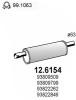 ASSO 12.6154 (126154) Middle Silencer