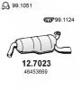 ASSO 12.7023 (127023) End Silencer