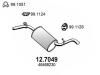 ASSO 12.7049 (127049) End Silencer