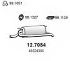 ASSO 12.7084 (127084) End Silencer