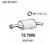 ASSO 12.7090 (127090) End Silencer