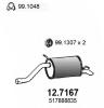 ASSO 12.7167 (127167) End Silencer