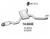 ASSO 14.6045 (146045) Middle Silencer