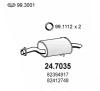 ASSO 24.7035 (247035) End Silencer
