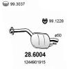 ASSO 28.6004 (286004) Middle Silencer