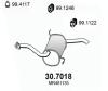 ASSO 30.7018 (307018) End Silencer