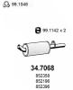 ASSO 34.7068 (347068) End Silencer