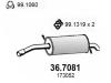 ASSO 36.7081 (367081) End Silencer