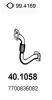 ASSO 40.1058 (401058) Exhaust Pipe