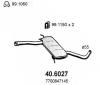 ASSO 40.6027 (406027) Middle Silencer