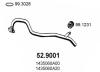 ASSO 52.9001 (529001) Exhaust Pipe