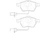 WAGNER WBP20676B Brake Pad Set, disc brake