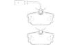 WAGNER WBP23224A Brake Pad Set, disc brake