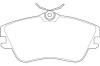 WAGNER WBP21479A Brake Pad Set, disc brake