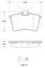 NK 223748 Brake Pad Set, disc brake