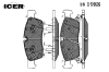 ICER 181988 Brake Pad Set, disc brake