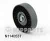 NIPPARTS N1140537 Deflection/Guide Pulley, v-ribbed belt