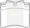 BRECK 216350070300 Brake Pad Set, disc brake
