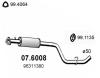 ASSO 07.6008 (076008) Middle Silencer