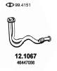 ASSO 12.1067 (121067) Exhaust Pipe