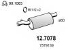 ASSO 12.7078 (127078) End Silencer