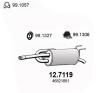 ASSO 12.7119 (127119) End Silencer