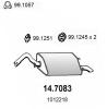 ASSO 14.7083 (147083) End Silencer